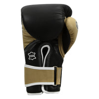 variant:Black/Gold/White::TITLE Boxing Gel World V2T Bag Gloves fourth view