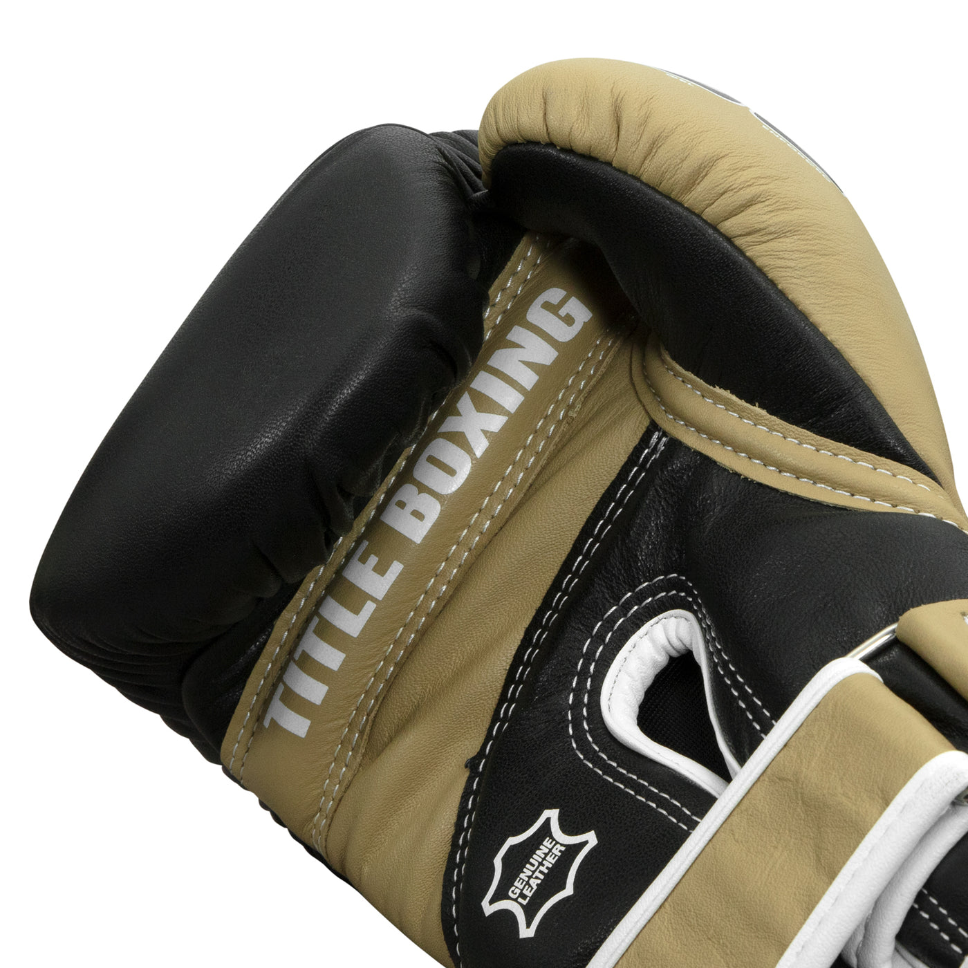 variant:black/gold/white::TITLE Boxing Gel World V2T Bag Gloves fifth view
