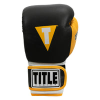 variant:black/gold::TITLE Boxing Gel World V2T Bag Gloves third view