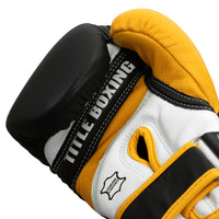 variant:black/gold::TITLE Boxing Gel World V2T Bag Gloves fifth view