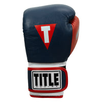 variant:navy/red::TITLE Boxing Gel World V2T Bag Gloves third view