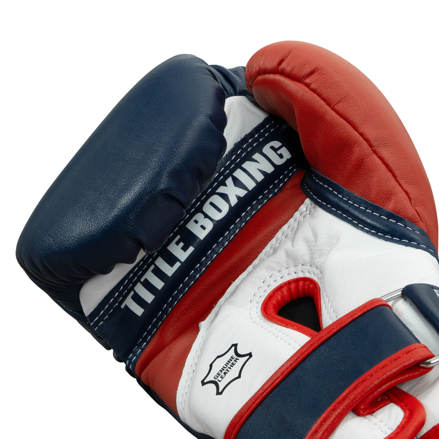 variant:navy/red::TITLE Boxing Gel World V2T Bag Gloves fifth view