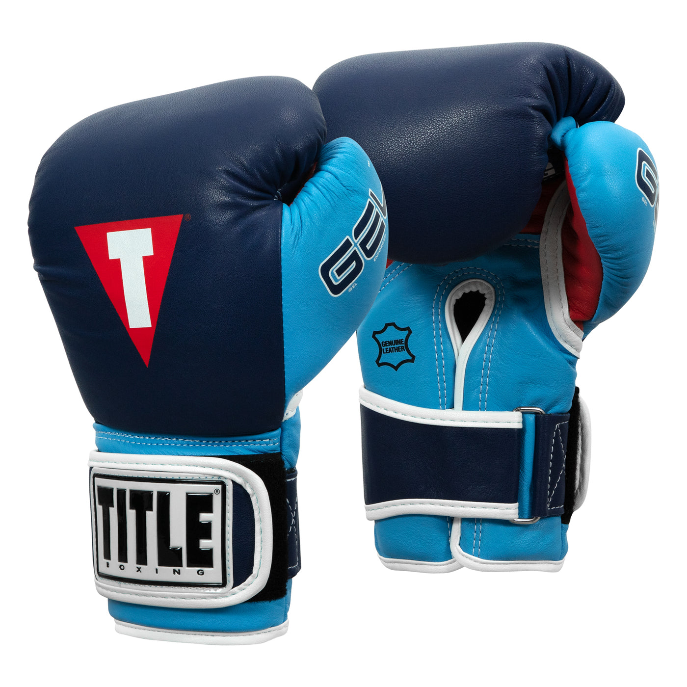 variant:navy/navy::TITLE Boxing Gel World V2T Bag Gloves second view
