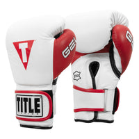 variant:white/red::TITLE Boxing Gel World V2T Bag Gloves second view