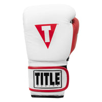 variant:white/red::TITLE Boxing Gel World V2T Bag Gloves third view