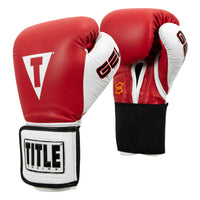 variant:Red::TITLE Boxing Gel World Elastic Training Gloves