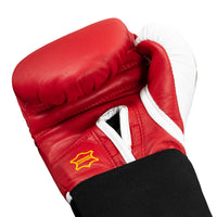 variant:Red::TITLE Boxing Gel World Elastic Training Gloves