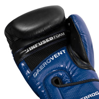 variant:blue/black::TITLE Boxing Infused Foam Interrogate Training Gloves 2.0 fifth view
