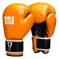 variant:orange/black::TITLE Boxing Instinct Fitness Bag Gloves second view