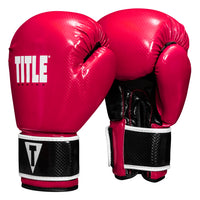 variant:pink/black::TITLE Boxing Instinct Fitness Bag Gloves second view