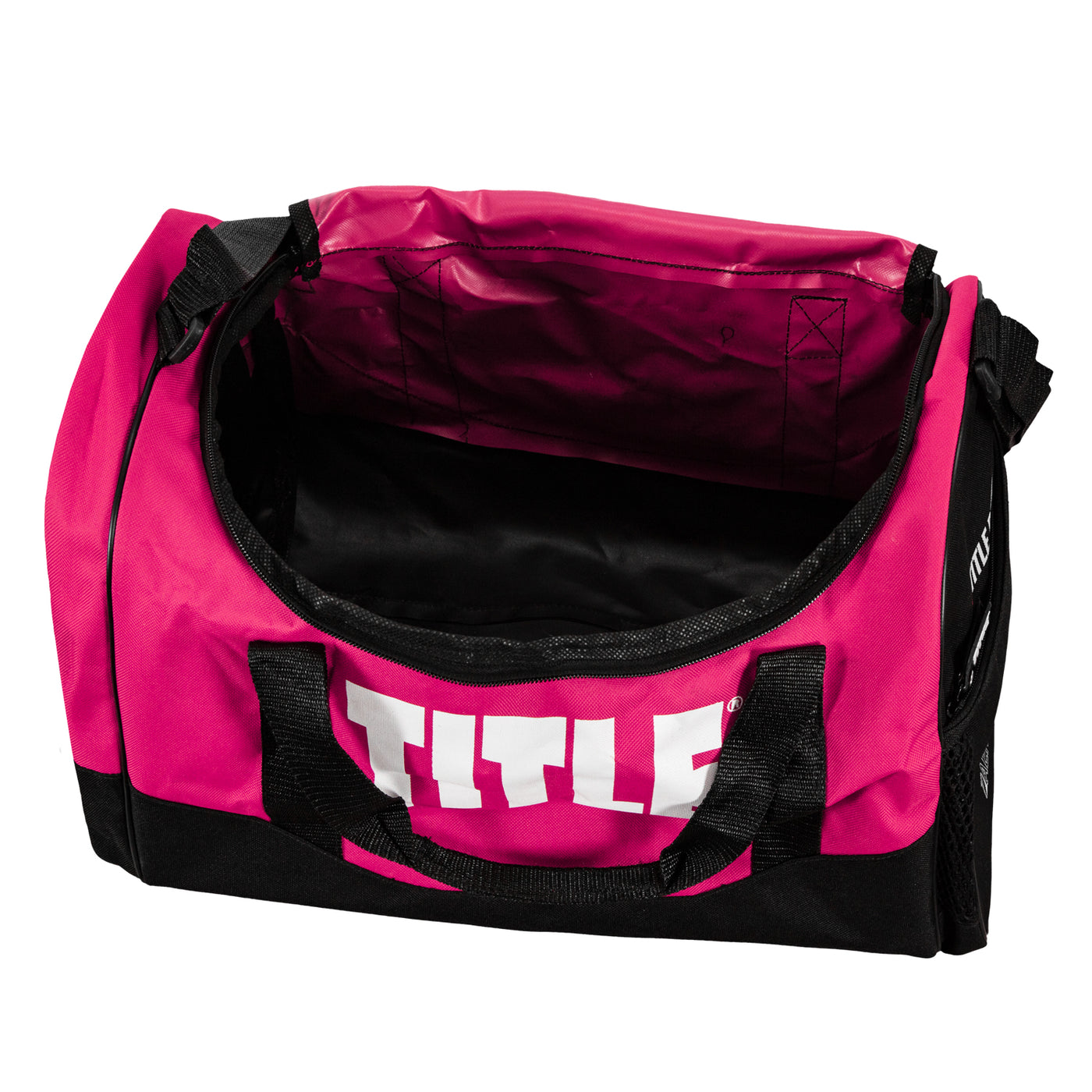 variant:pink::TITLE Boxing Individual Sport Bag top view