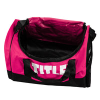 variant:pink::TITLE Boxing Individual Sport Bag top view