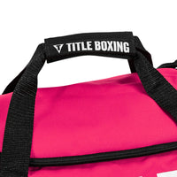 variant:pink::TITLE Boxing Individual Sport Bag strap view