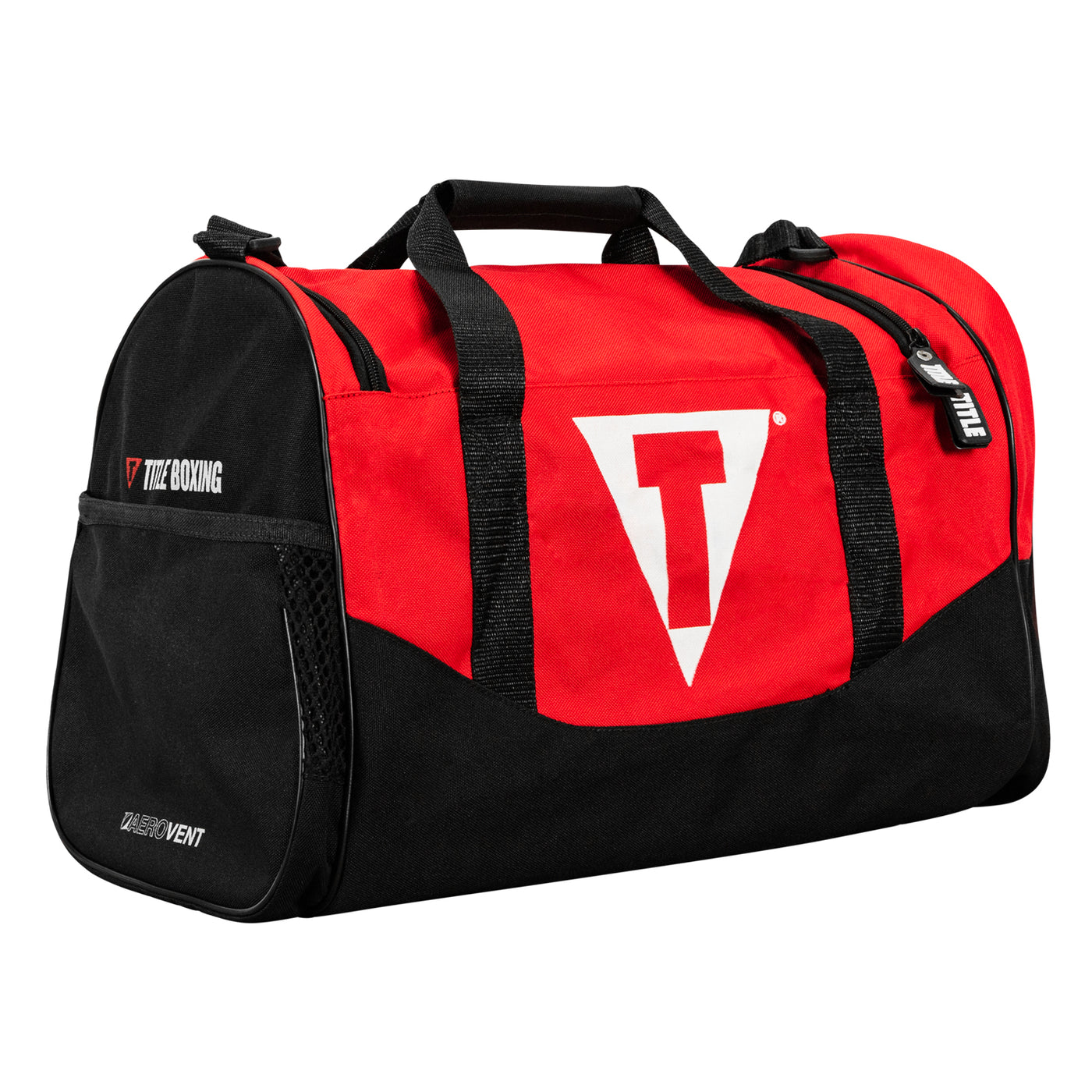 variant:red::TITLE Boxing Individual Sport Bag side view T 
