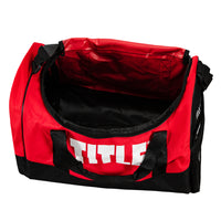 variant:red::TITLE Boxing Individual Sport Bag top open 