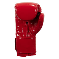 variant:Red/White::TITLE Boxing Inferno Intensity Elastic Training Gloves back view