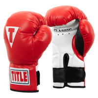 variant:red/black/white::TITLE Classic Kid & Youth Boxing Gloves 2.0 side by side view