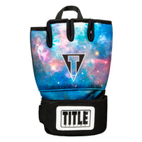 variant:black::TITLE Boxing Defender Sublimated Glove Wraps