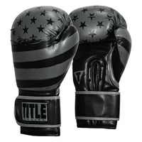 variant:black/grey::TITLE Boxing Liberty Bag Gloves side view