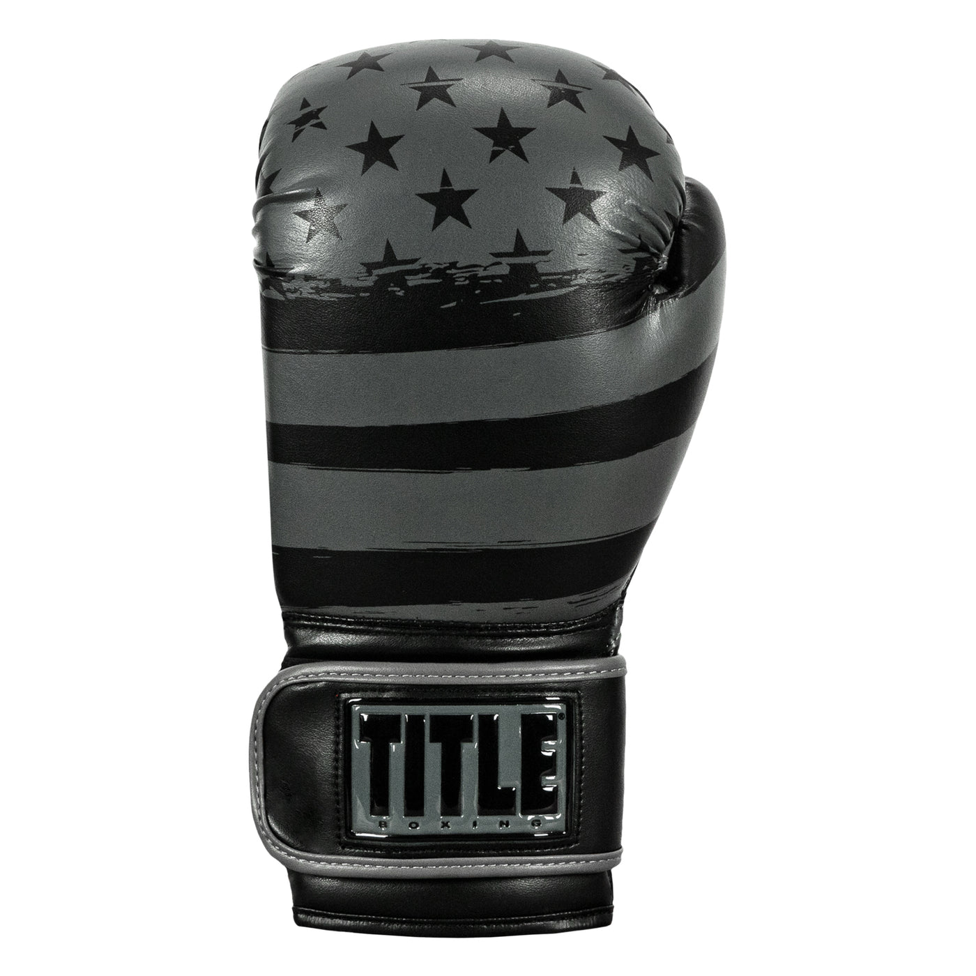 variant:black/grey::TITLE Boxing Liberty Bag Gloves front view