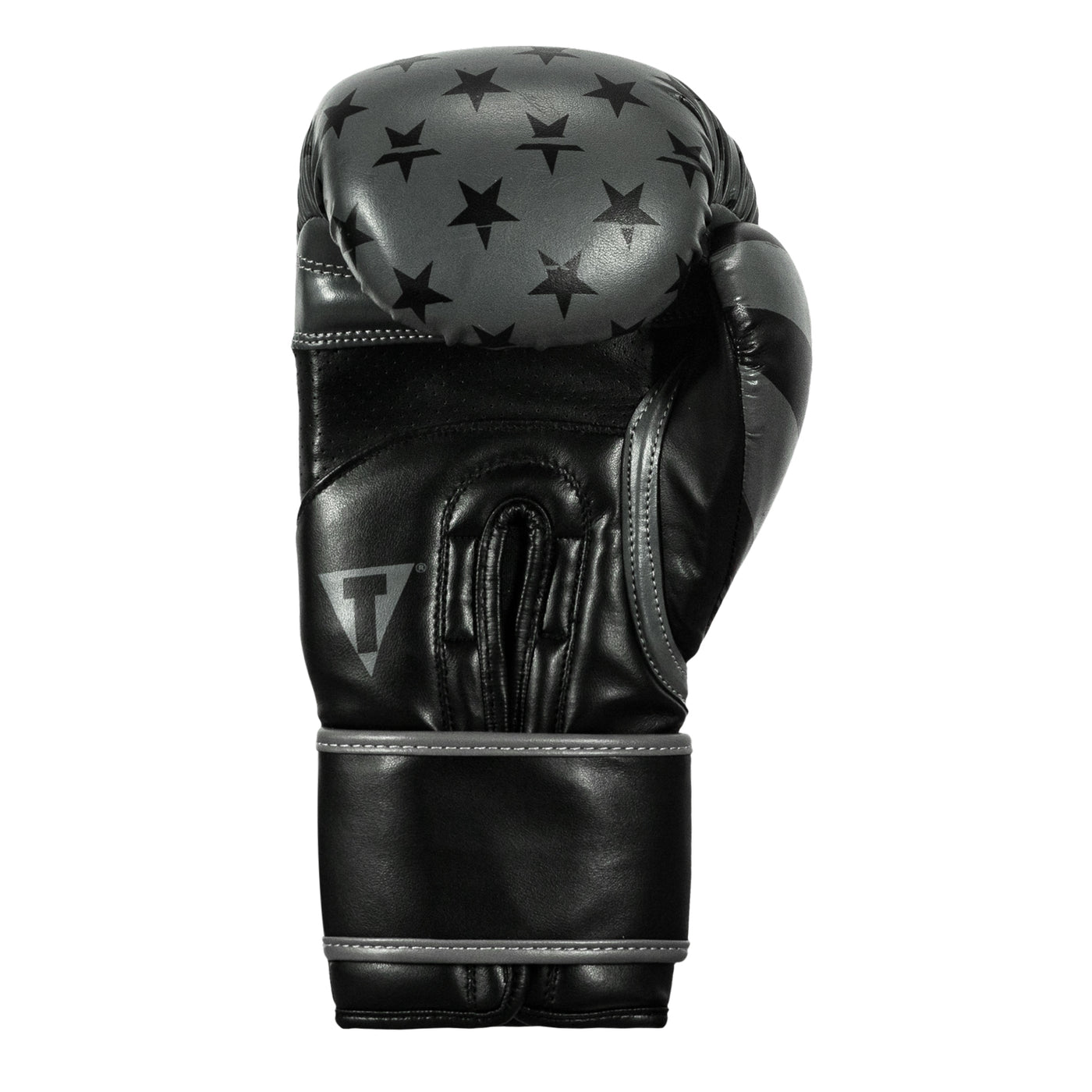 variant:black/grey::TITLE Boxing Liberty Bag Gloves back view