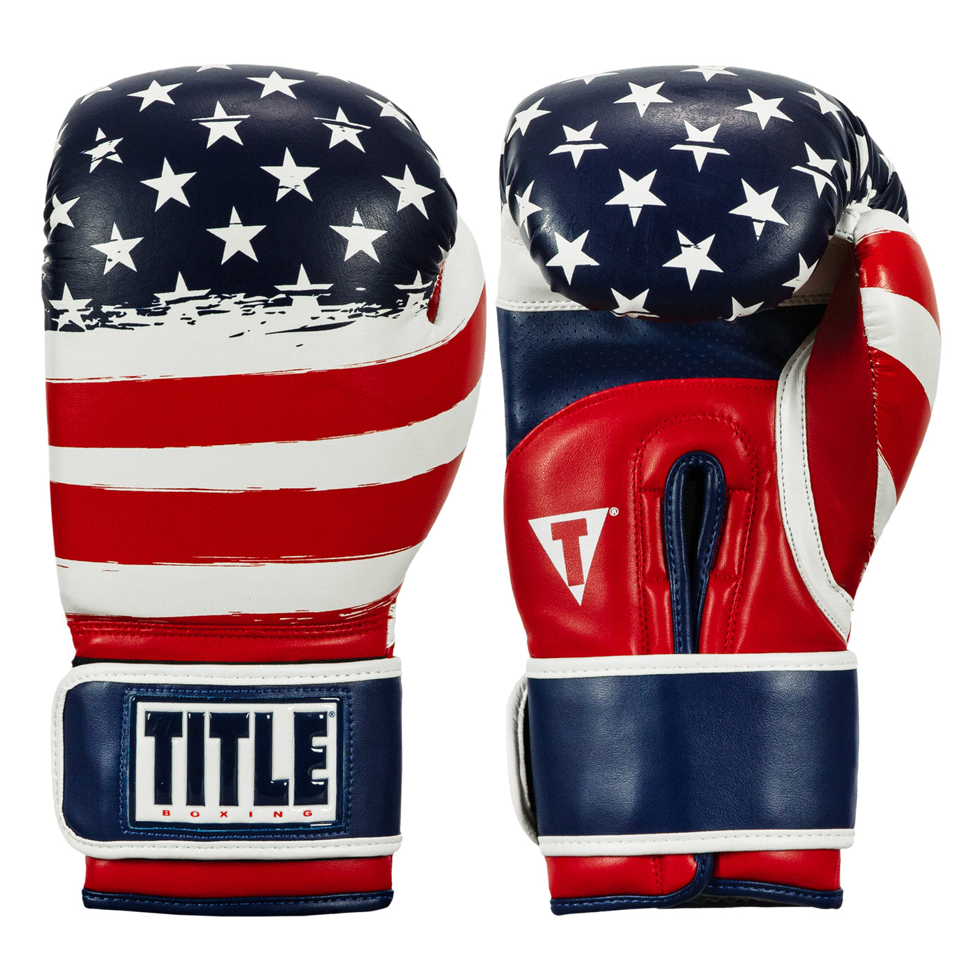 color:red/white/blue::TITLE Boxing Liberty Bag Gloves main view