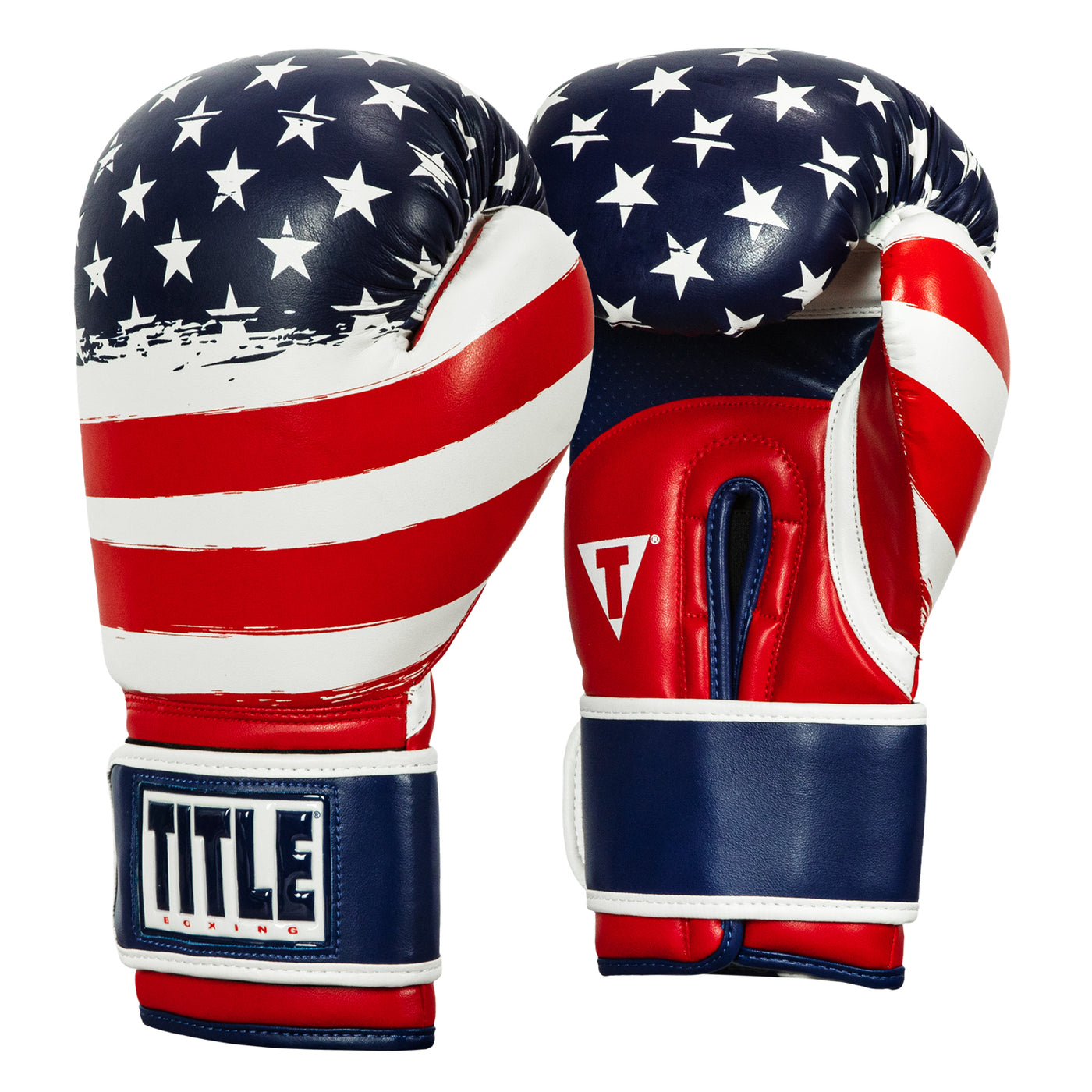 variant:red/white/blue::TITLE Boxing Liberty Bag Gloves side view