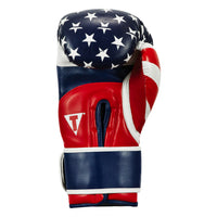 variant:red/white/blue::TITLE Boxing Liberty Bag Gloves back view