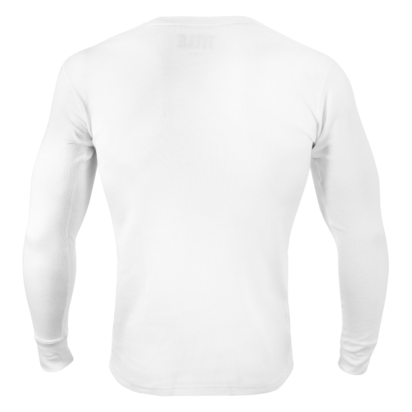 variant:white::TITLE Boxing Thermal Wear Long Sleeve back view