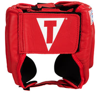 variant:red::TITLE Boxing USA Boxing Masters Competition Headgear back view