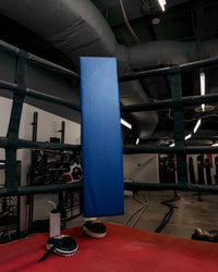 variant:Blue::TITLE Boxing Blank Jumbo Corner Cushion V3.0 – Single in ring
