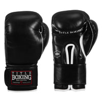 color:black::TITLE Boxing Old School Leather Bag Gloves 2.0 main view