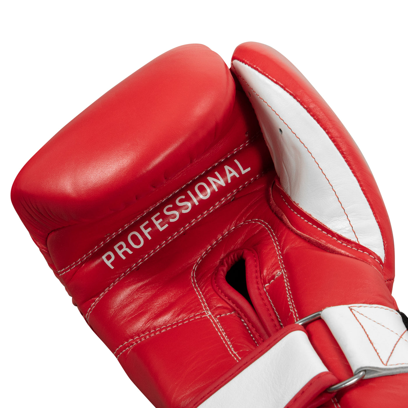 variant:Red::Pro Mex Professional Bag Gloves V3.0 hand view