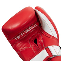 variant:Red::Pro Mex Professional Bag Gloves V3.0 hand view