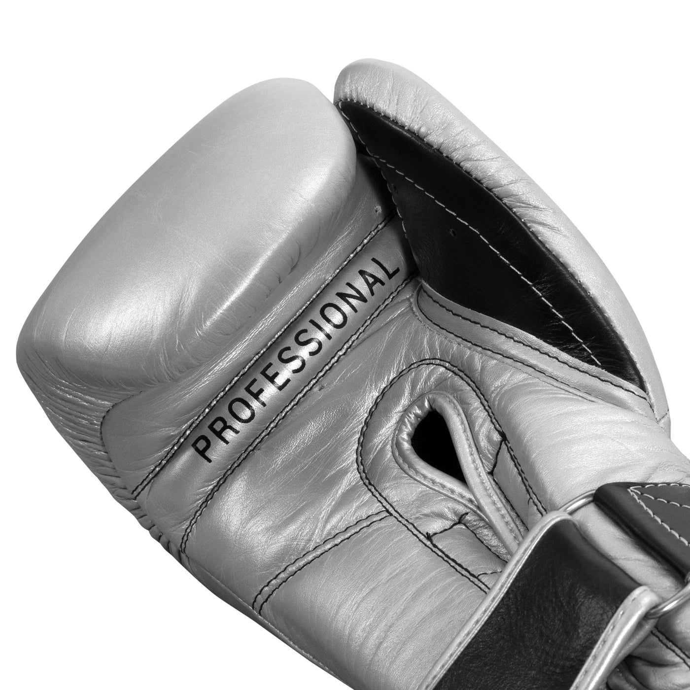 variant:Silver::Pro Mex Professional Bag Gloves V3.0 hand view