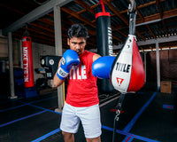 variant:Blue::Pro Mex Professional Bag Gloves V3.0 man punching bag