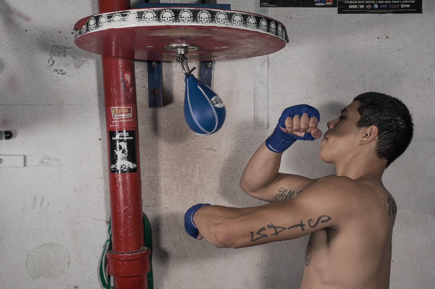 variant:4" x 7"::Pro Mex Professional Speed Bag V2.0