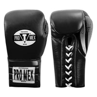 color:Black/White::Pro Mex Professional Lace Sparring Gloves V3.0 main view