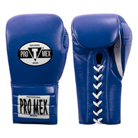 color:Blue/White::Pro Mex Professional Lace Sparring Gloves V3.0 main view