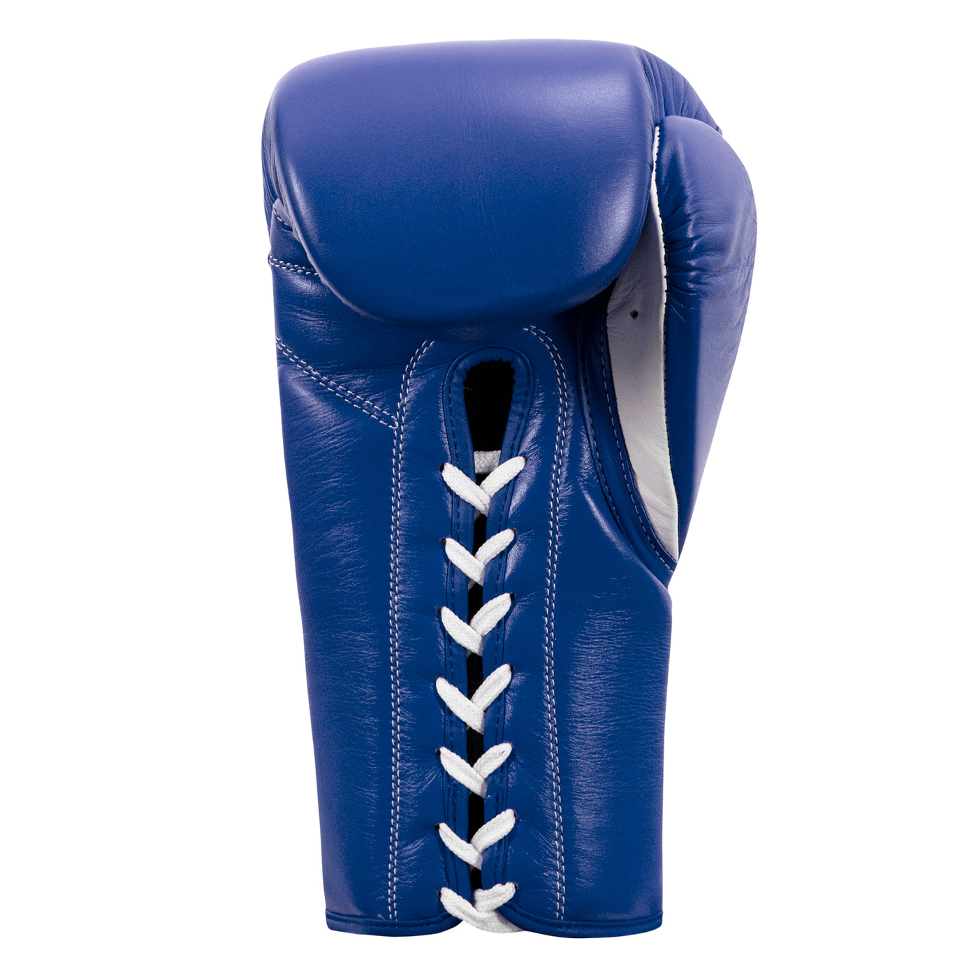 variant:Blue/White::Pro Mex Professional Lace Sparring Gloves V3.0 bag view