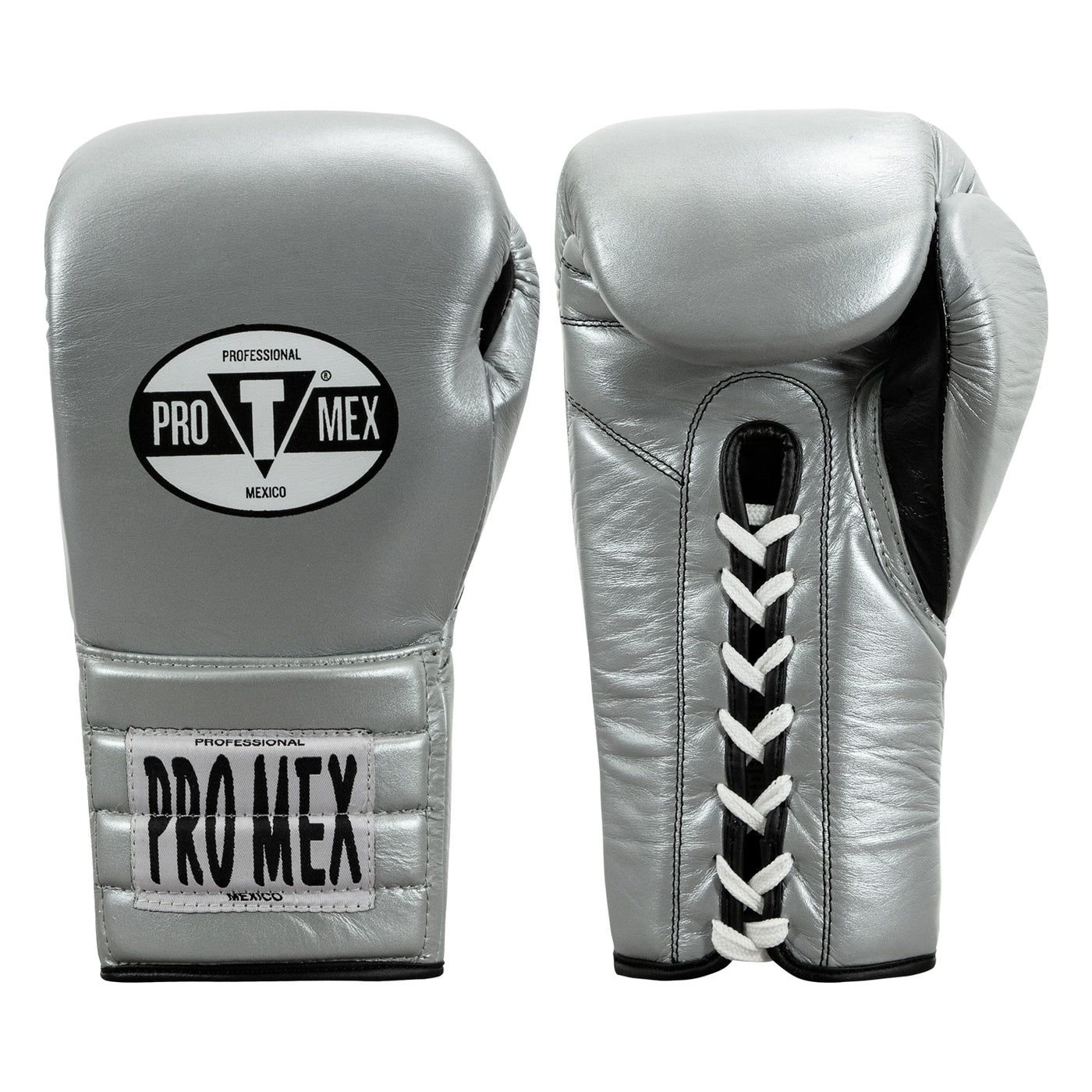 color:silver::Pro Mex Professional Lace Sparring Gloves V3.0 main view