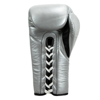 variant:silver::Pro Mex Professional Lace Sparring Gloves V3.0 back view