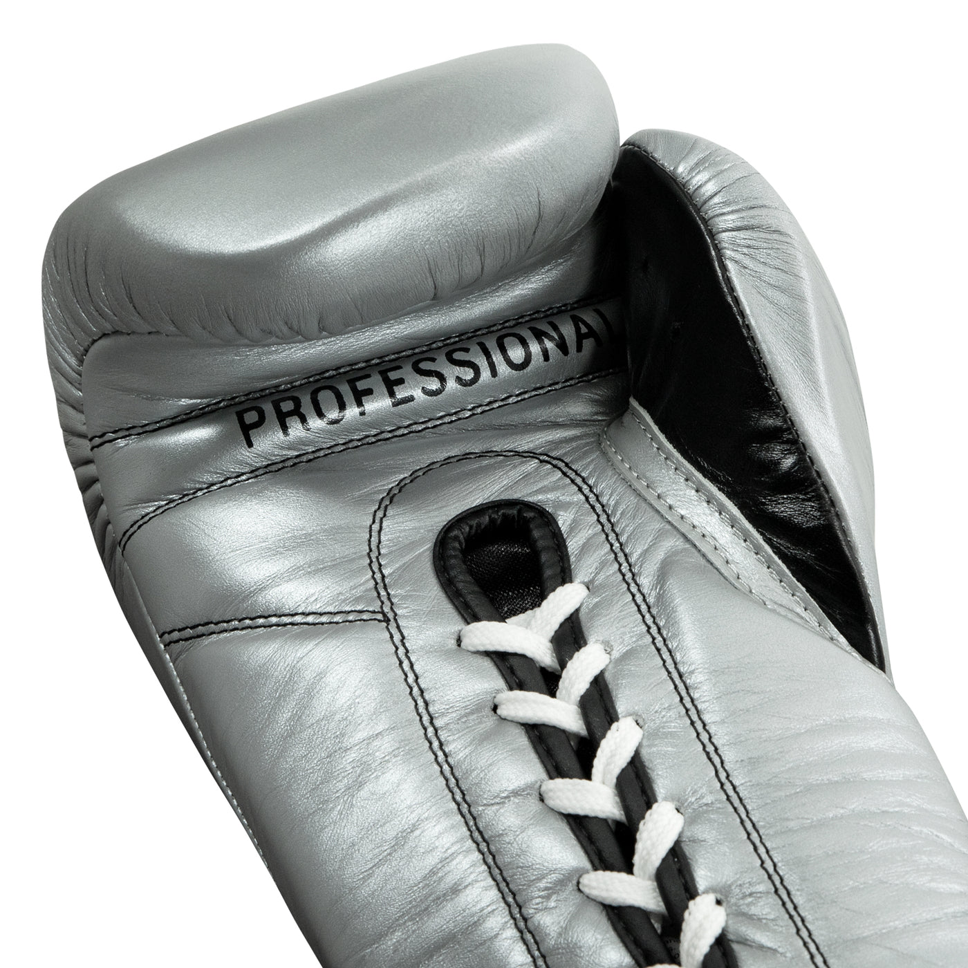 variant:silver::Pro Mex Professional Lace Sparring Gloves V3.0 palm  view