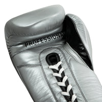 variant:silver::Pro Mex Professional Lace Sparring Gloves V3.0 palm  view