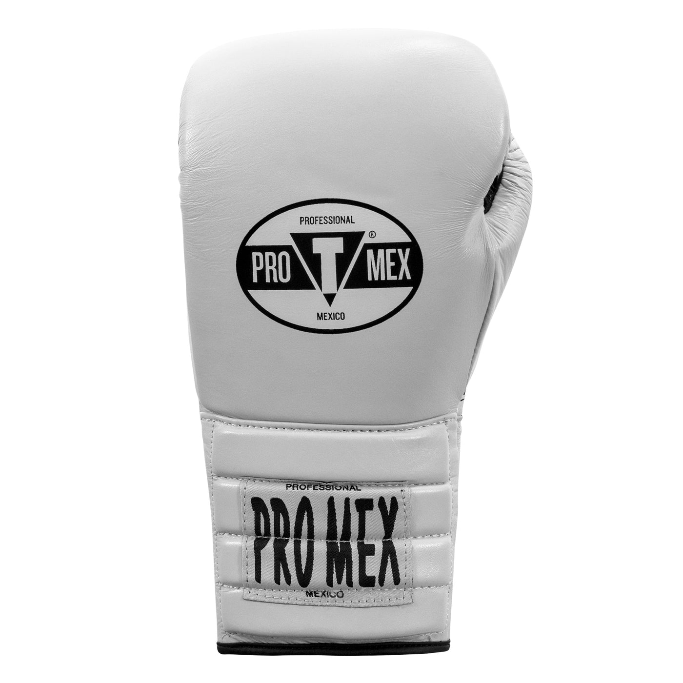 variant:white/black::Pro Mex Professional Lace Sparring Gloves V3.0  front view
