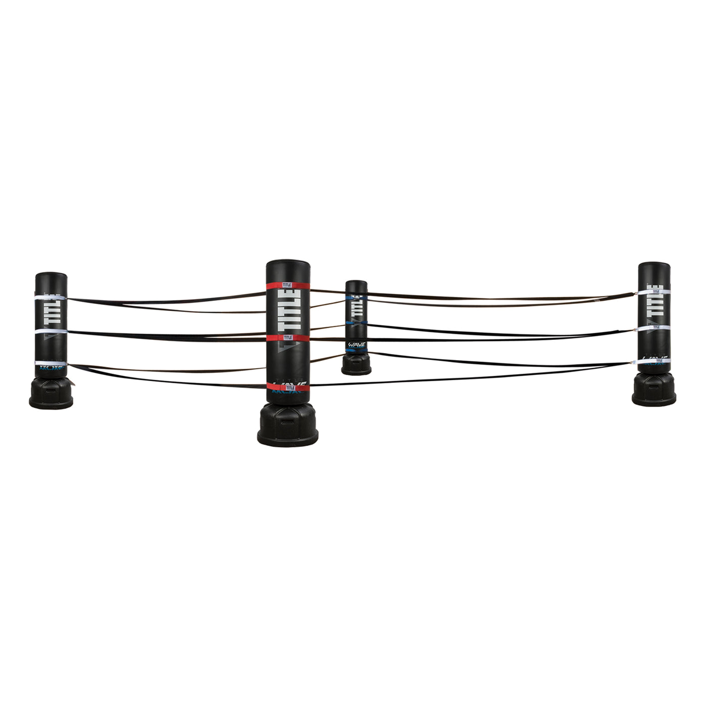 variant:lifestyle::TITLE Boxing Portable Ring Ropes 2.0 set of 3