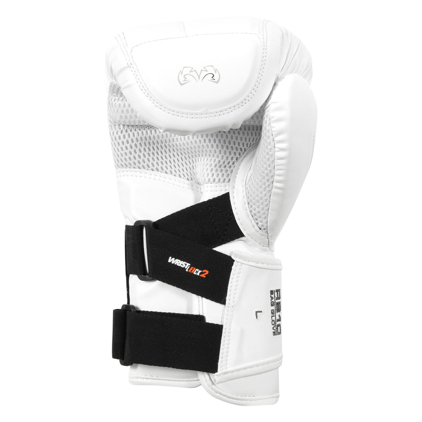 variant:White::Rival RB10 Intelli-Shock Bag Gloves back view