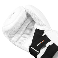 variant:White::Rival RB10 Intelli-Shock Bag Gloves hand view