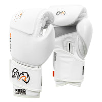 variant:white::Rival Boxing Intelli-Shock Leather Bag Gloves
