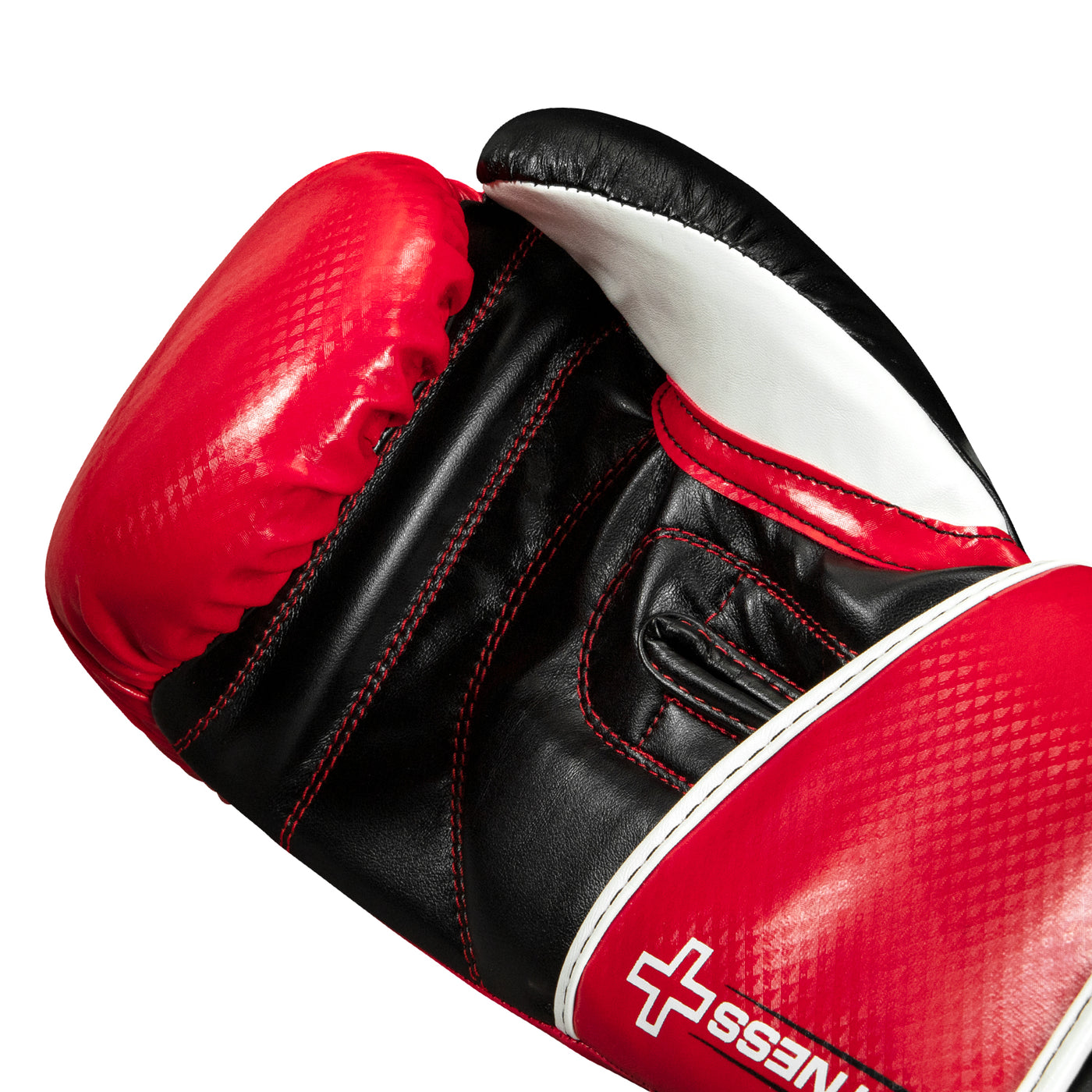 variant:Red::Rival Boxing Fitness Bag Gloves hand view